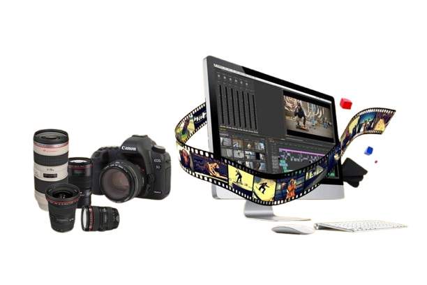 التصوير والإنتاج والإخراج